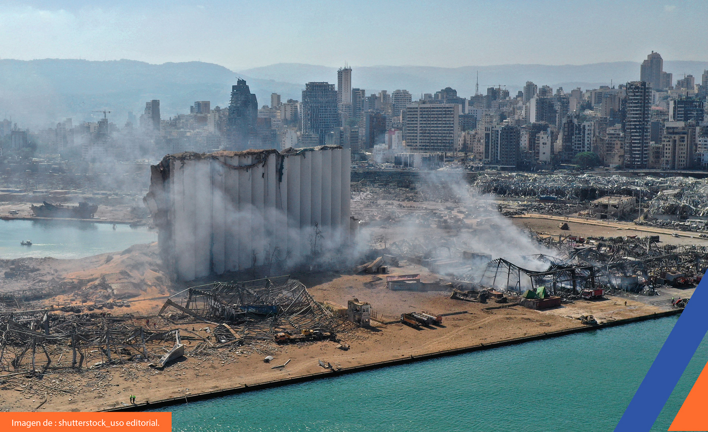 Qué es el nitrato de amonio, la sustancia responsable de la explosión en Beirut